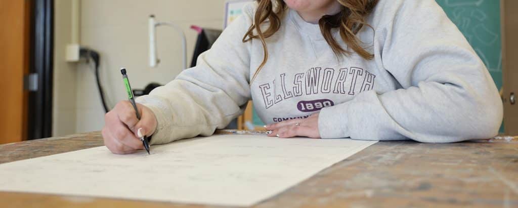 Ellsworth-Art-Student